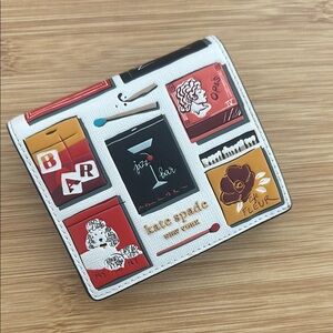 Kate Spade Matchbook Print Wallet